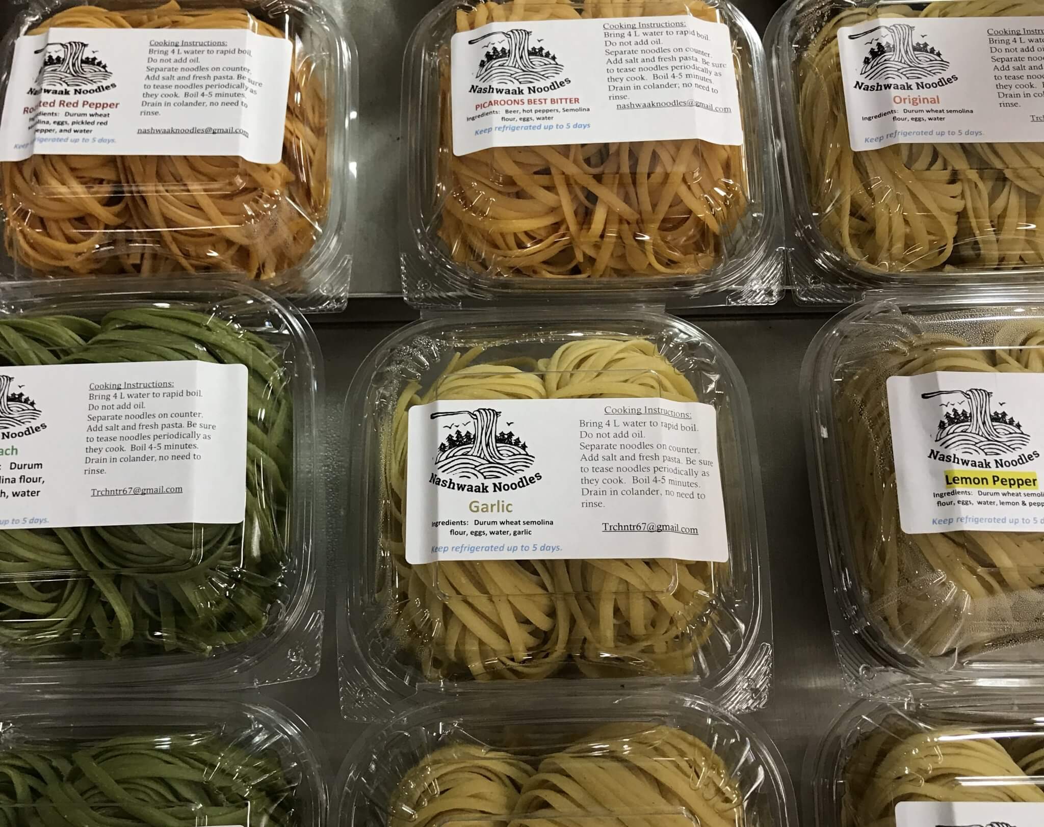 Fredericton Boyce Farmers Market Nashwaak Noodles